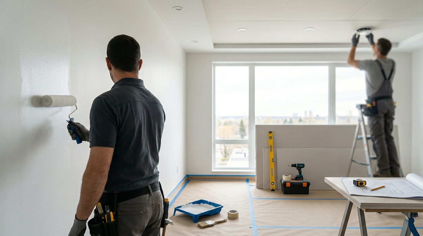 Услуги Petro Group: ремонт помещений