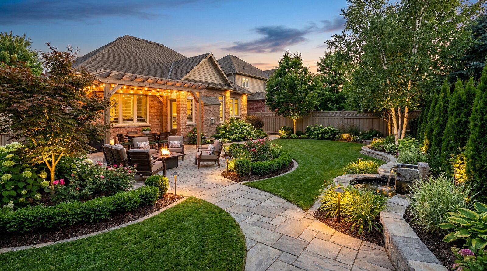 Благоустройство территории Petro Group, объект 1