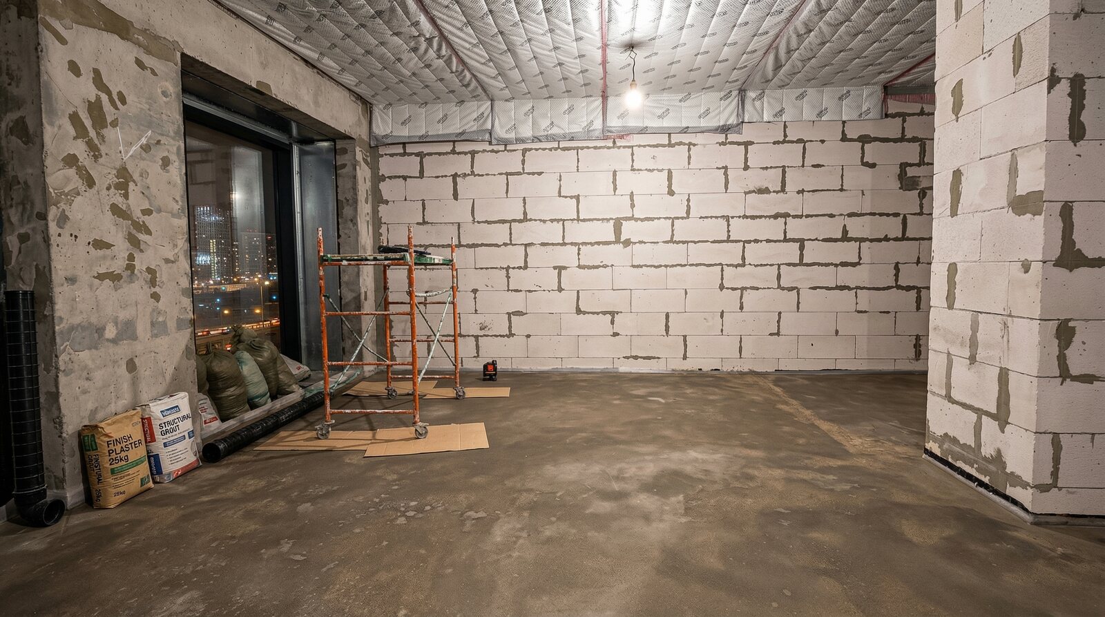 Стяжка пола Petro Group, объект 2